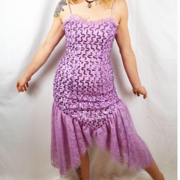 Womens Vintage Prom Dress - Picture 12 of 12